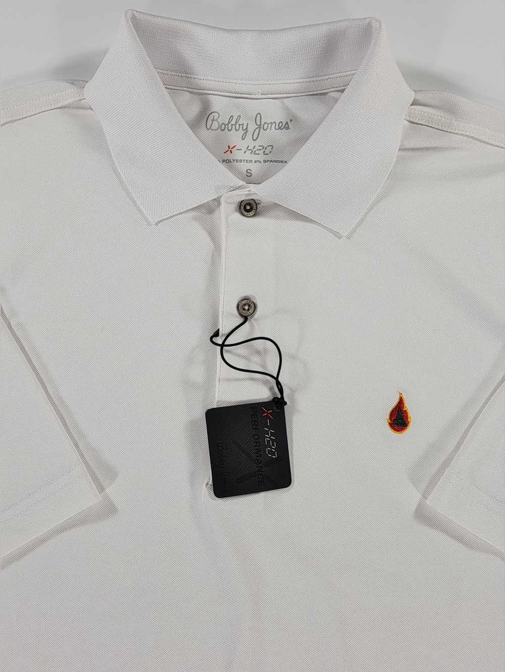 Burning Tree Golf Polo Shirt Short Sleeve Bobby Jones X-H20 Performance Pique S